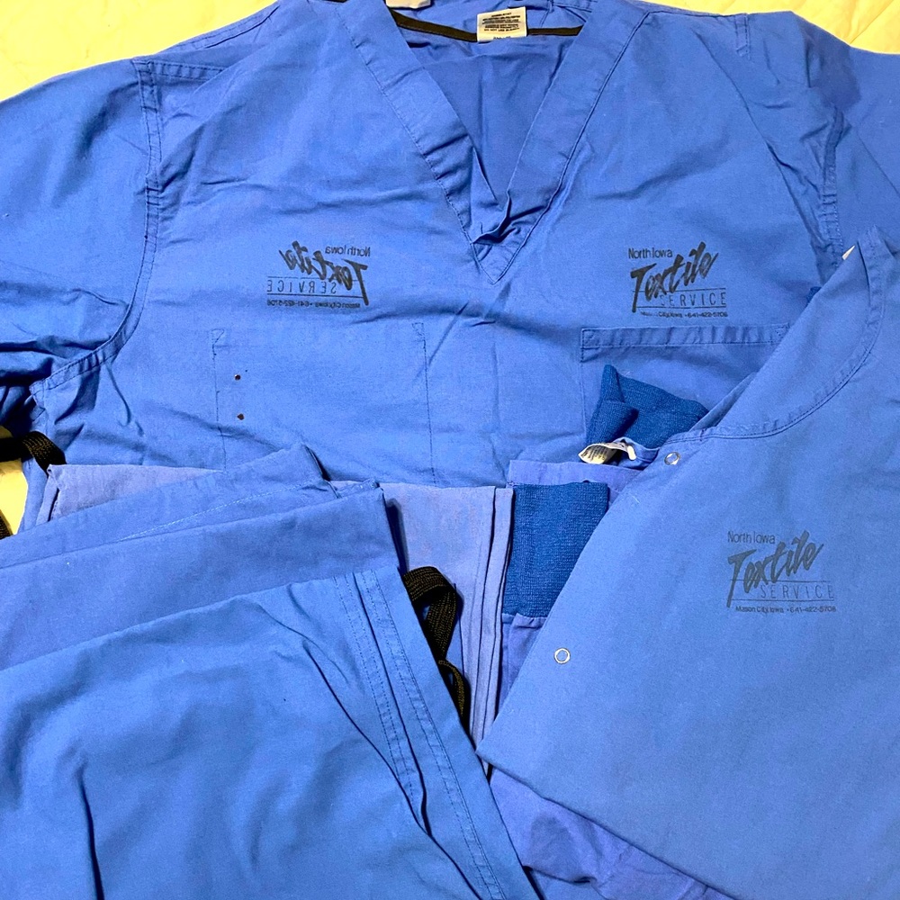 Size Large scrubs worn in the OR.